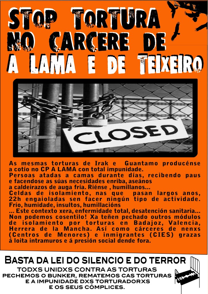 Stop Torturas A Lama e Teixeiro